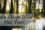Have a Hope-filled New Year!